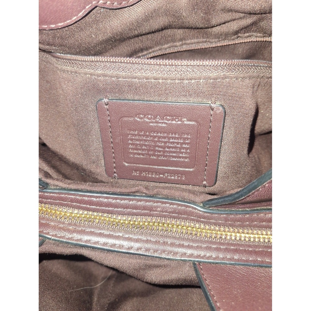 Coach Lexy Quilted Leather Shoulder Bag in Brown - Picture 7 of 9
